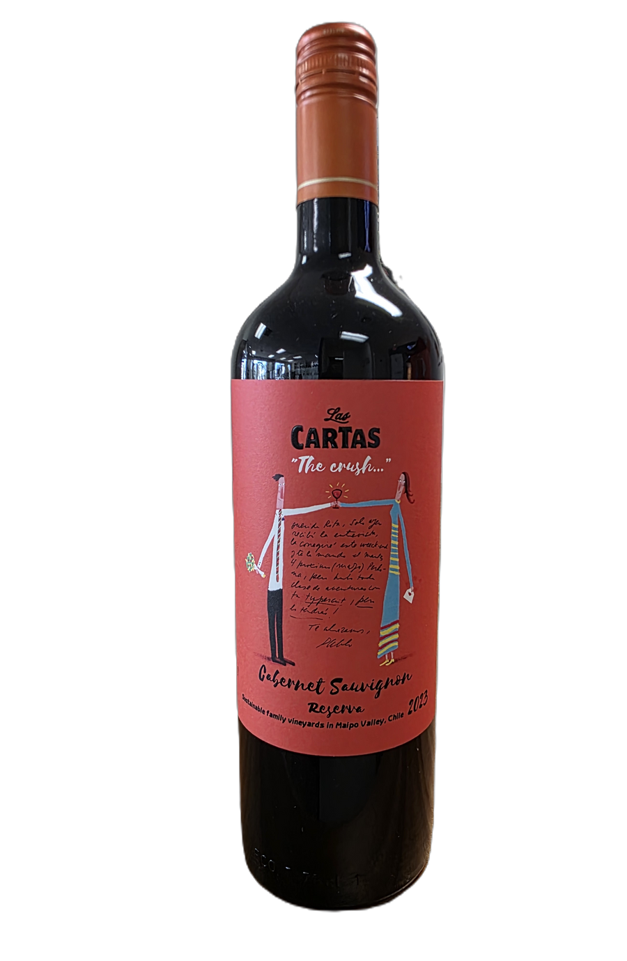 Las Cartas The Crush Cabernet Sauvignon 2023