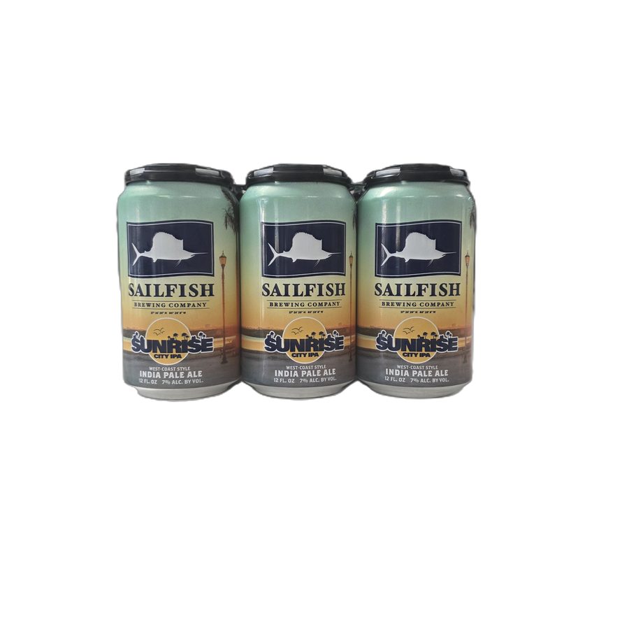Sailfish Sunrise City IPA 12oz (6-Pack)